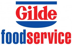 Logo der Gilde foodservice in rot und blau